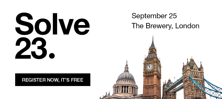 eGain Solve 23 | September 25 at The Brewery, London | Register now, it's free